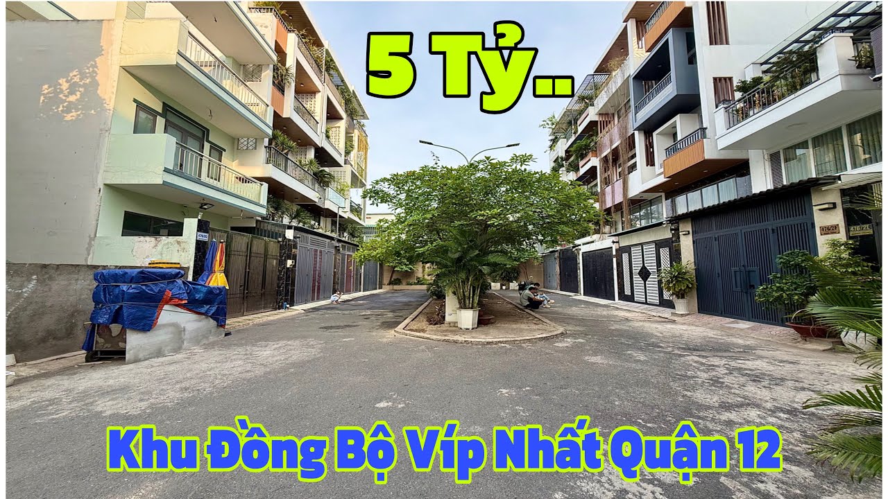 Mở bán khu nhà đồng bộ 200 căn cực víp tại Hà Huy Giáp quận 12| giá rẻ 5 tỷ xxx
