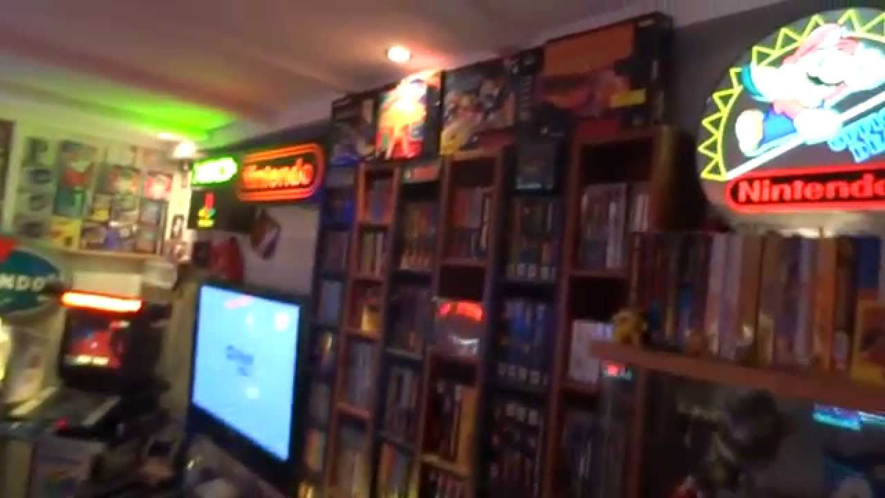 My game room tour 2014 (Nintendo)