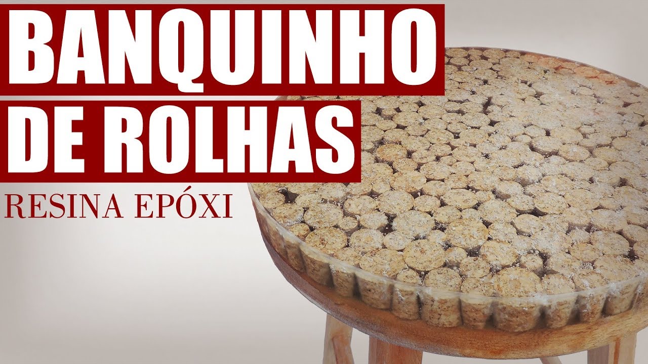 BANCO DE ROLHAS DE RESINA EPOXI - FAÇA O SEU! I Kaka Craft na Redelease