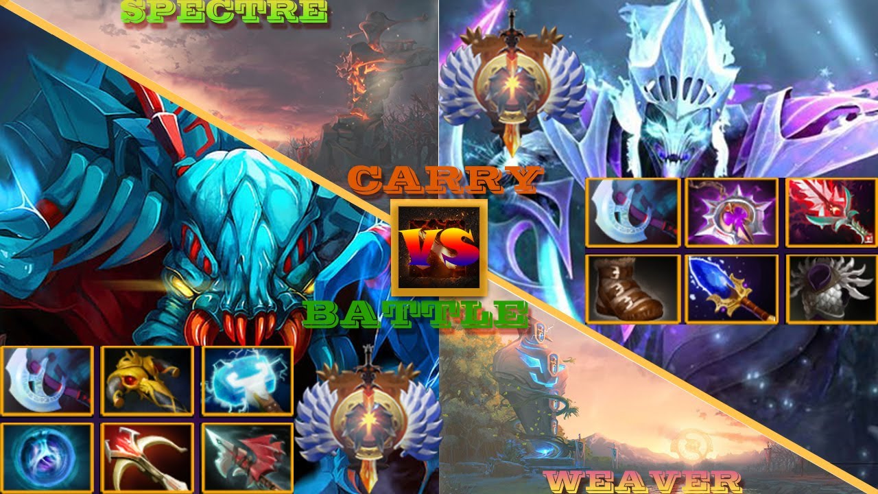 Epic Dota2 Battle With Insane Battle I WEAVER VS SPECTRE