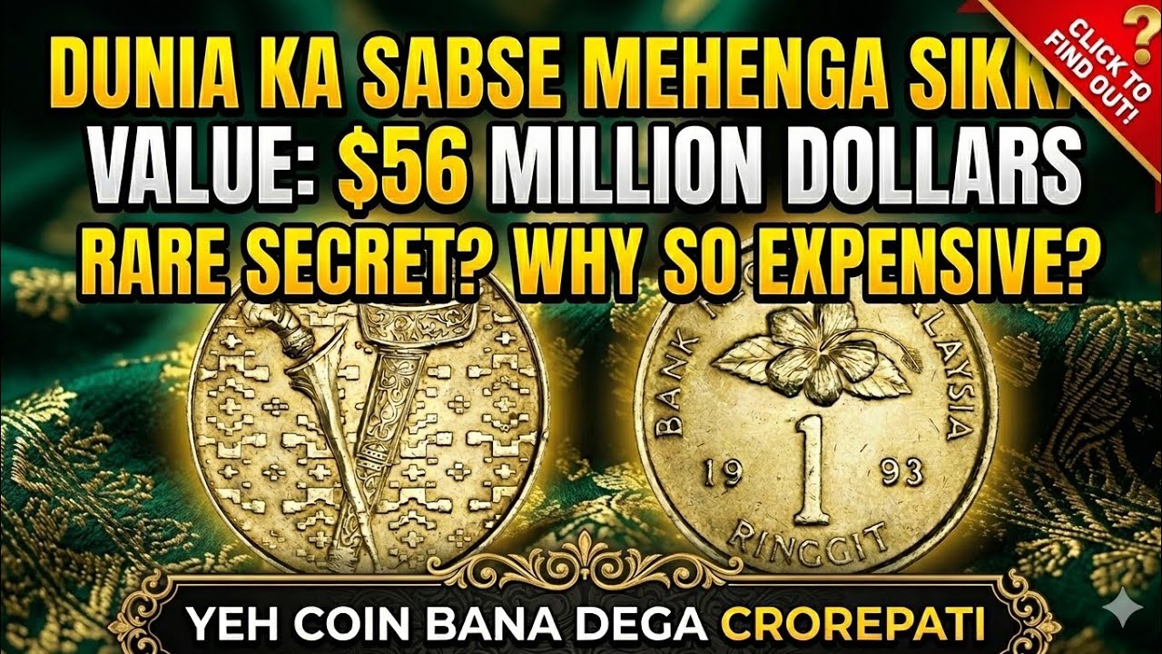 👉 Malaysia 1 Ringgit 1993 Coin Value 💰 Every Coin Could Be Valuable! Rare or Just 25 Cents?