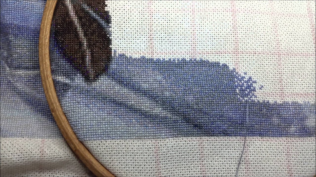 Week 34 of my Heaven and Earth Design Cross stitch