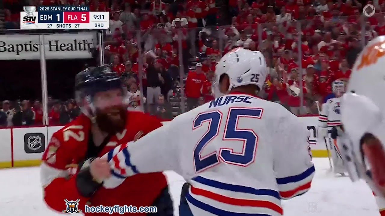 Darnell Nurse vs Jonah Gadjovich Jun 09, 2025