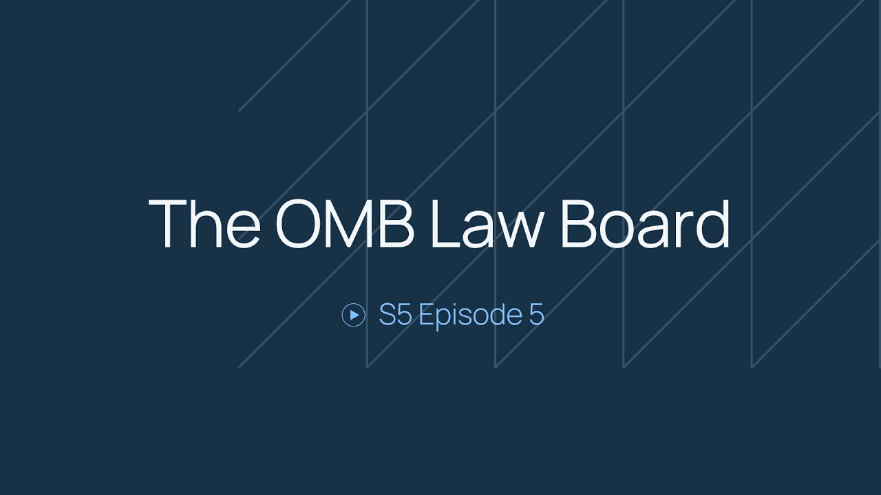 The OMB Law Board: S5 Ep 5 | Is Your Property Contract Watertight?