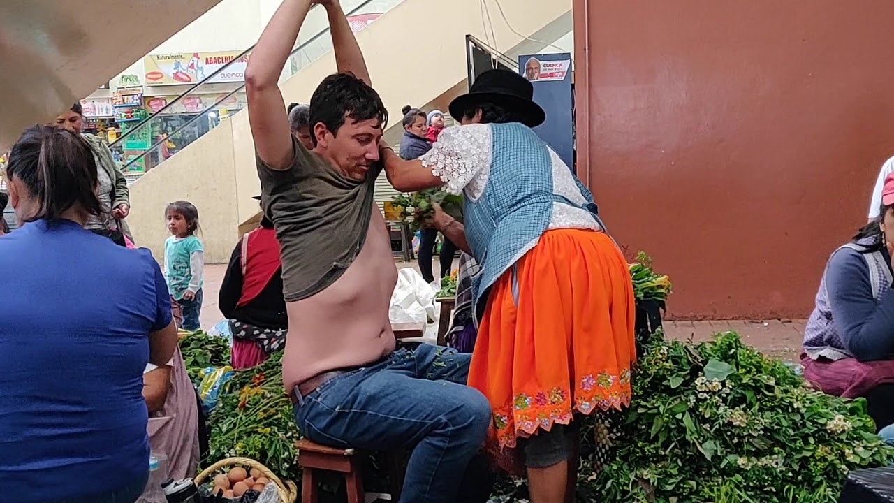 Spiritual Cleansing in Cuenca Market: Unedited Version