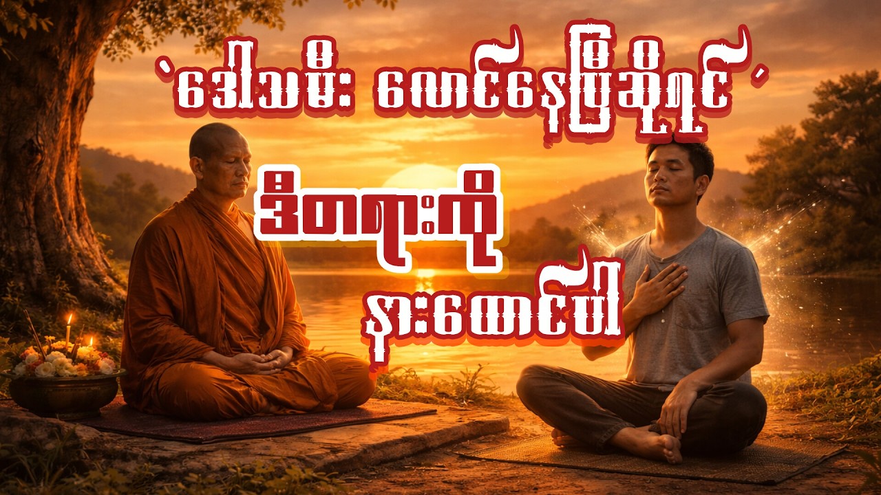 ပူလောင်မှုတွေကင်းဝေးချင်သူတွေ ဒီတရားကို နာယူပါ Buddha Dhamma Teaching | Peaceful Life