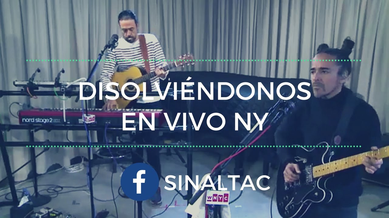 Disolvi&eacute;ndonos #Caf&eacute;Tacvba NYSoundcheck