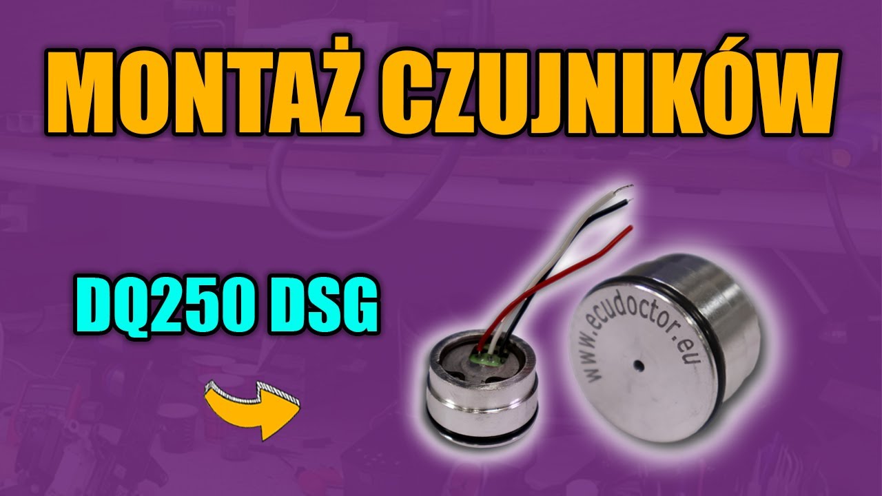 Mechatronika DQ250 komputer sterownik DSG jak wymienić czujniki ciśnienia