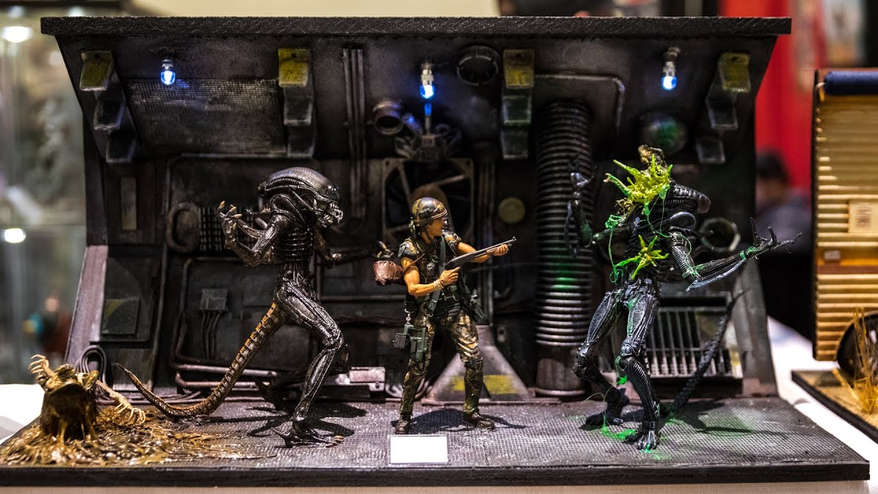Elaborate Custom Dioramas for Action Figures!