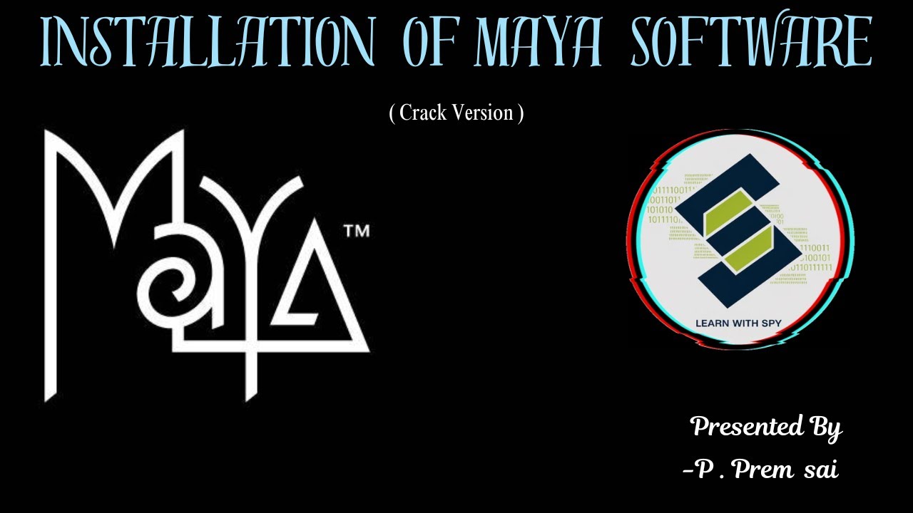 Maya Installation (base version)