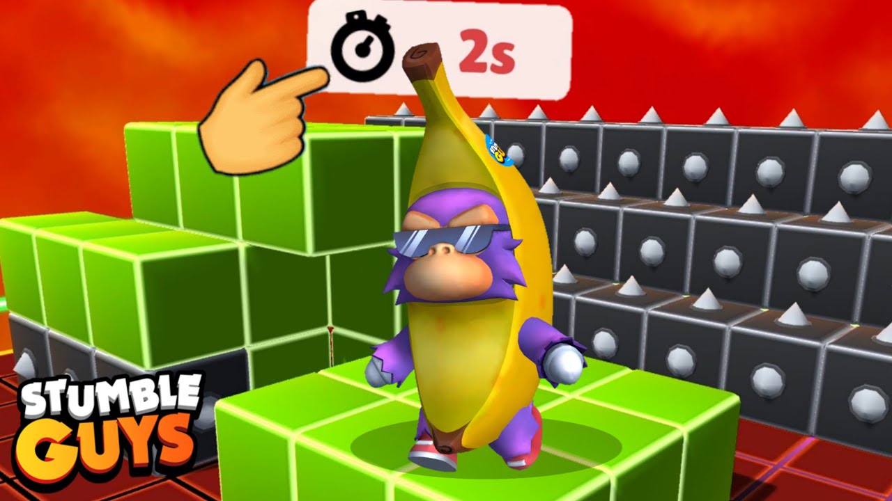 BANANA IMPOSTER 🕛 TIME ENDED - Stumble Guys BLOCK DASH