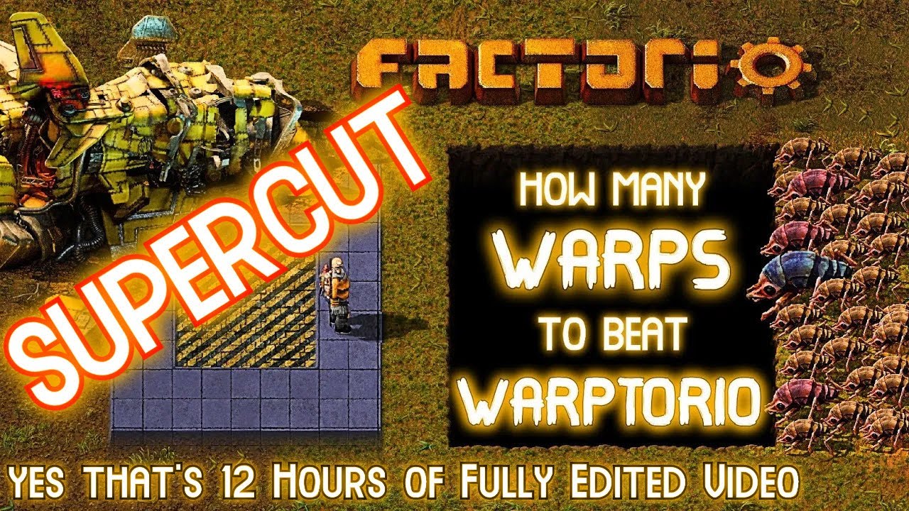 How Hard is it to Speedrun WARPTORIO? // Factorio's Most BRUTAL Mod!
