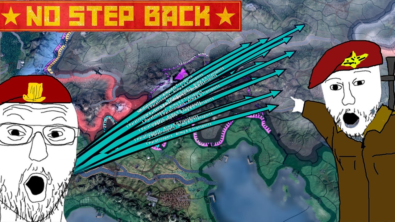 HOI4 NSB Paratroopers Are OP And This Is Why