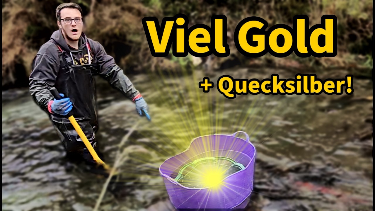 Die PERFEKTE Stelle zum Goldsuchen + viel Quecksilber! 💪🏻😁