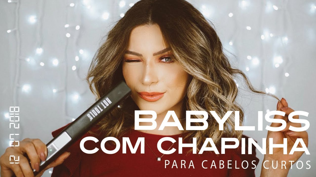 BABYLISS COM CHAPINHA PARA CABELOS CURTOS