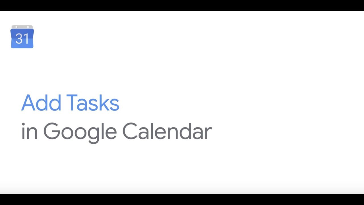 Add task in Google Calendar
