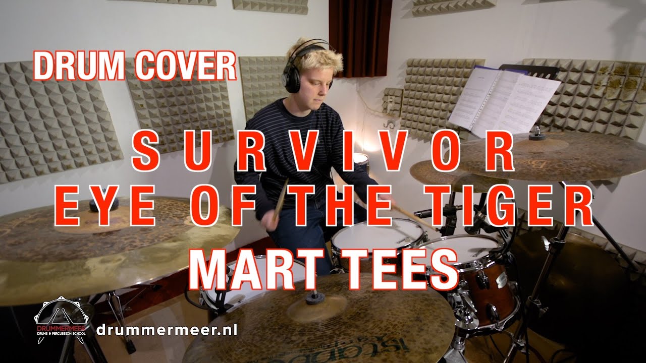 Survivor - Eye Of The Tiger - Drum Cover - Drummer: Mart Tees
