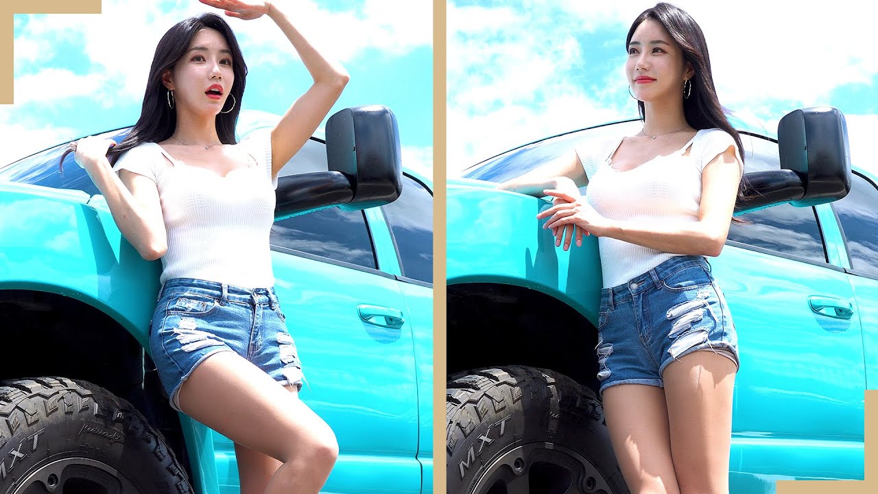 Korean Model | 핱레벨4 | hott level.4 | 레이싱 모델 임솔아 | 직캠 Fancam | ALL STAR MOTOR SHOW 2022