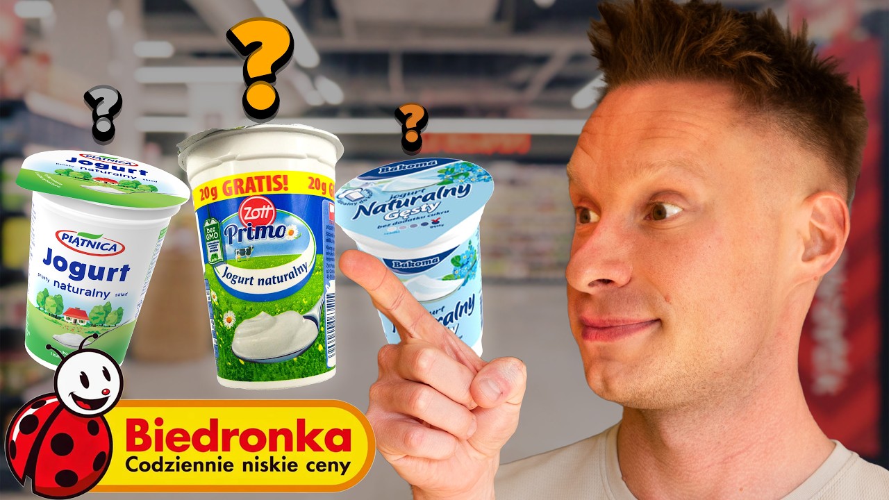 RANKING JOGURTÓW Z BIEDRONKI! Co poleca dietetyk?