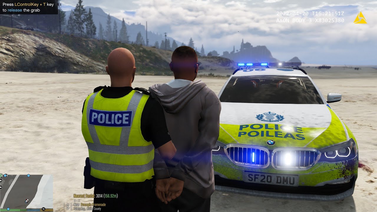 Police Scotland In Offroad Pursuit - (GTA 5 UK Police LSPDFR Mod)