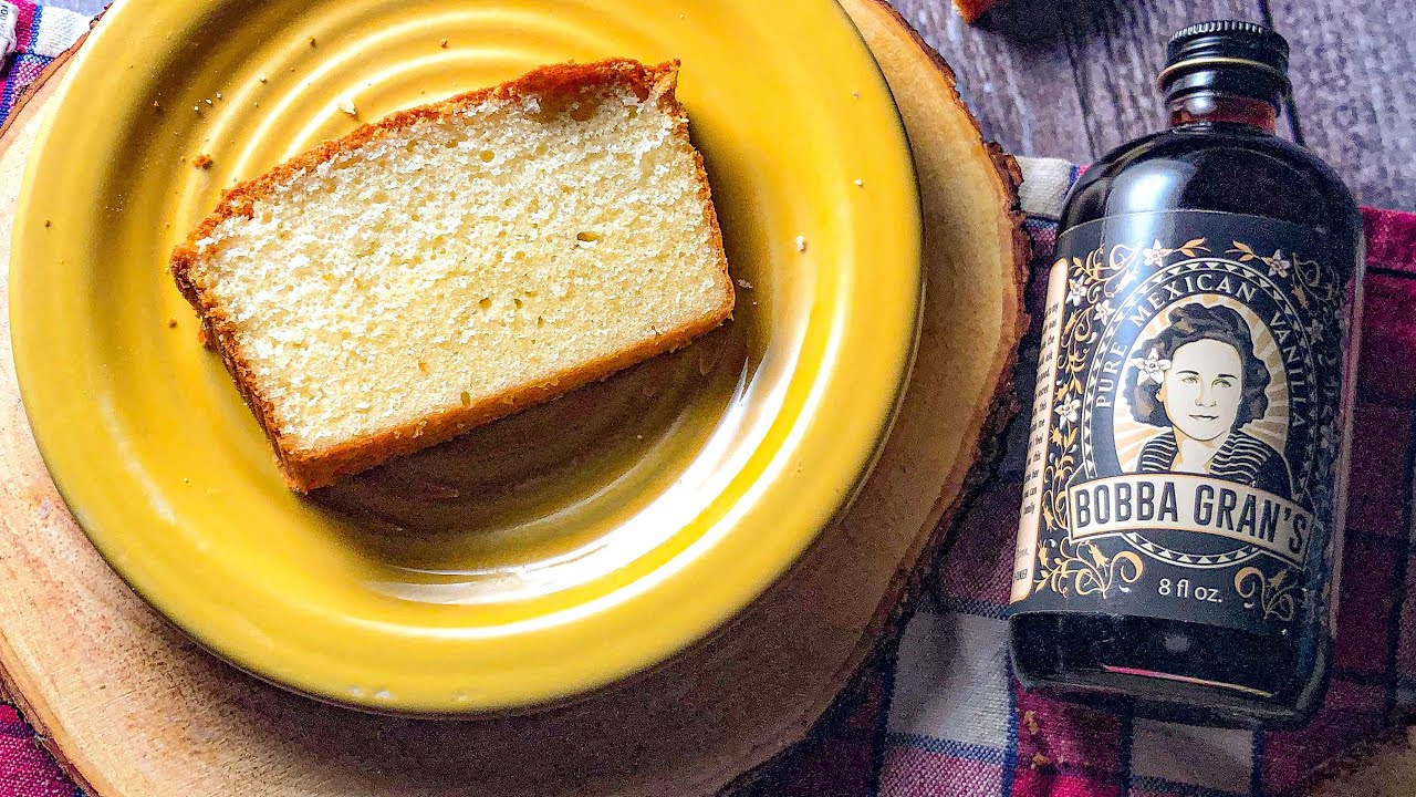 Super Easy Pound Cake recipe from scratch