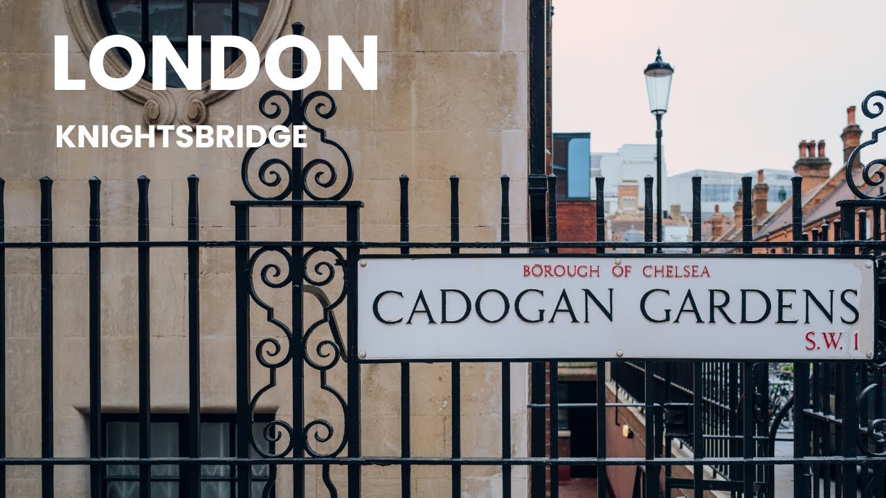 🌧️ London Walk After a Rain Shower | Cadogan Hall & Gardens  #walking