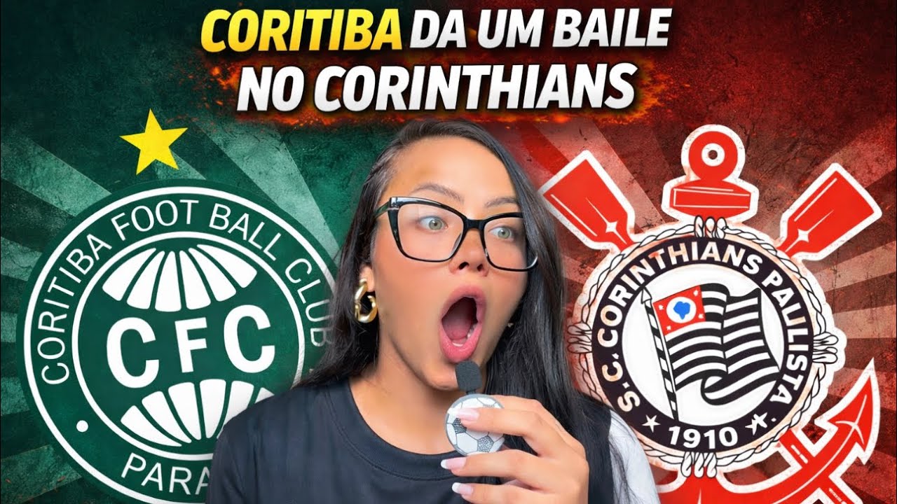 COXA SURPREENDE E DA UM BAILE NO TIMÃO!! React Corinthians 0x2 Coritiba 