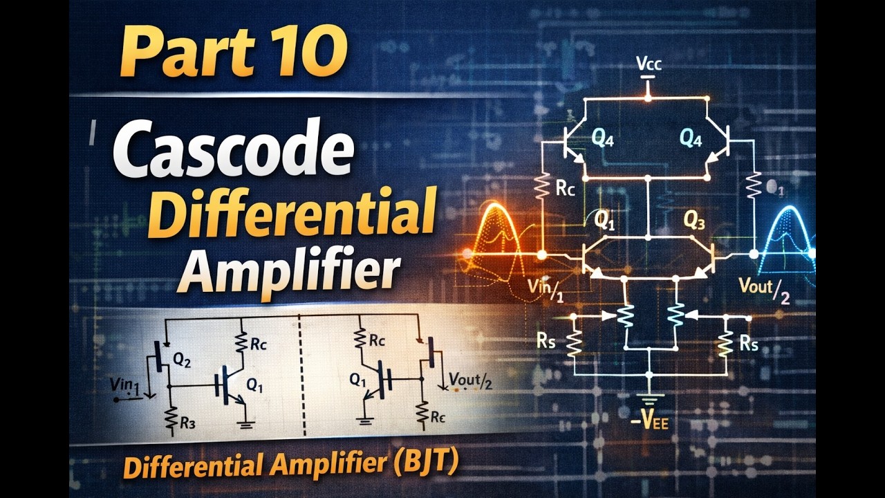Part 10| Cacascode differential Amplifier