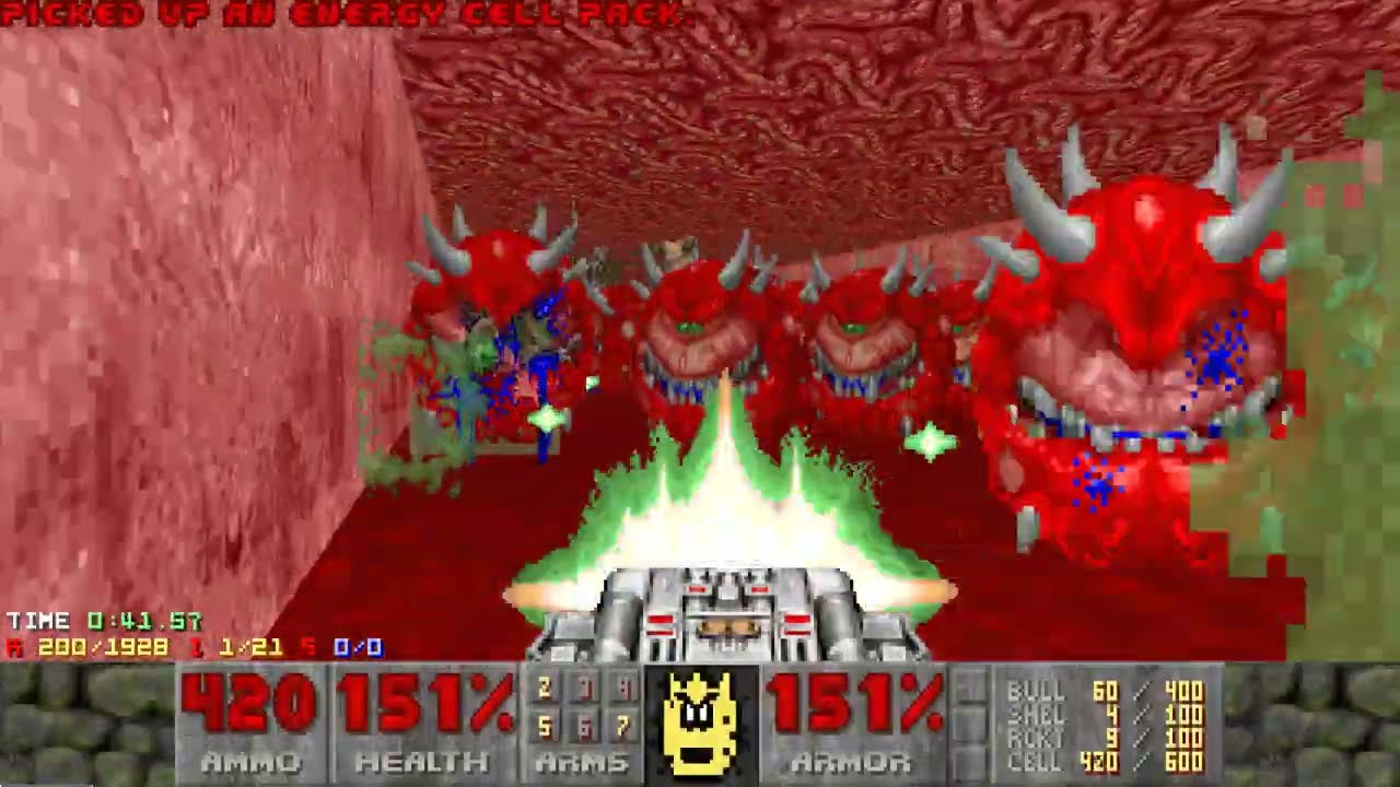 DoomII - 4Dubzzz Map 4 - UVMAX 10:15
