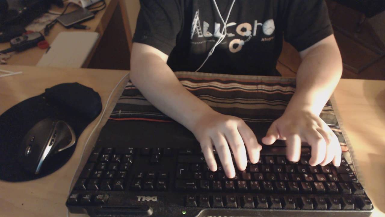 Typing on DELL Keyboard (ASMR)