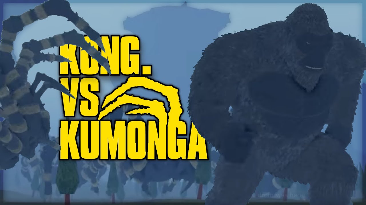 [KAIJU UNIVERSE] Kong 2021 VS Kumonga Cinematic Fight
