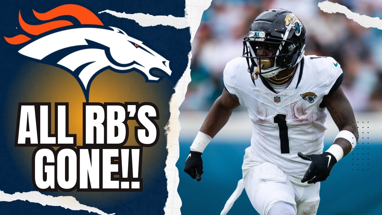 Denver Broncos MISS OUT on ALL of the Top Free Agent Running Backs!!