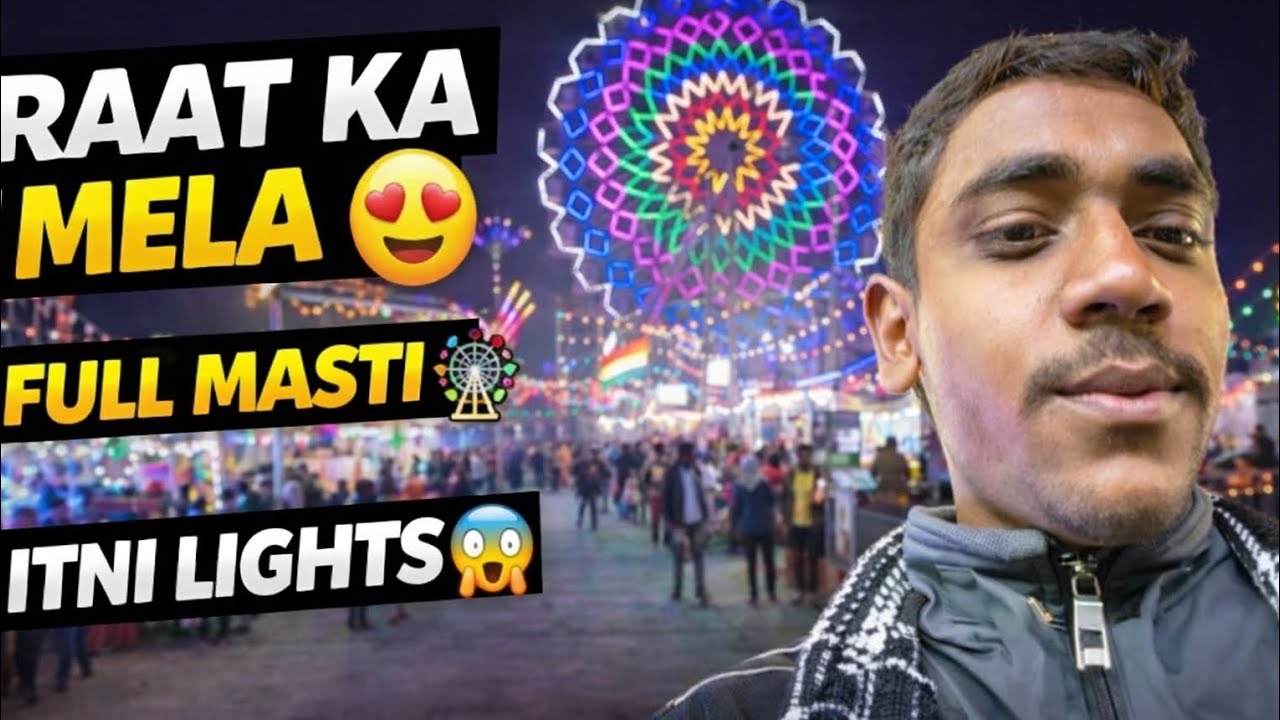 Village Mela Night Vlog 🎡 | Sab Kuch Dekho
