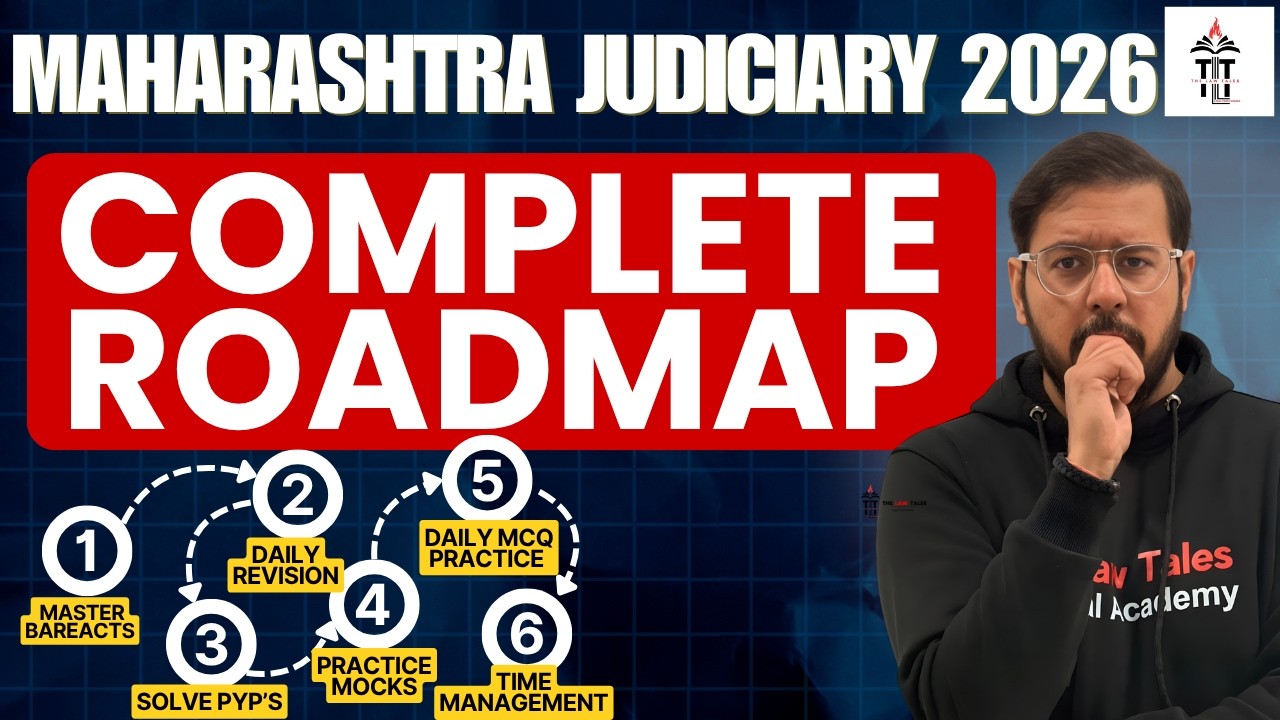 Maharashtra Judiciary 2026 Complete Roadmap | Preparation Strategy | LIVE with Shubham Sir