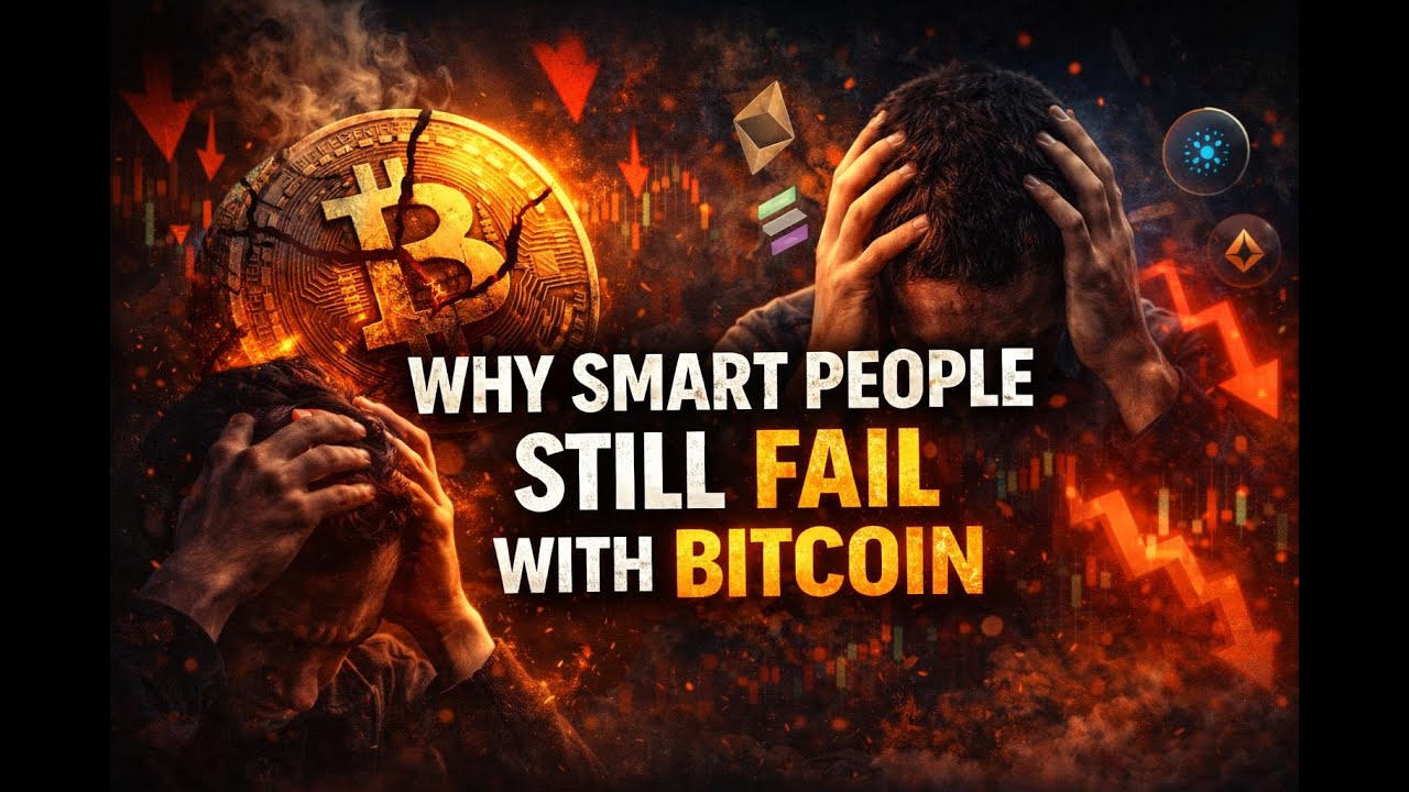 Why Smart People Still Fail With Bitcoin #bitcoin #shorts #crypto #trading #bitcointrading