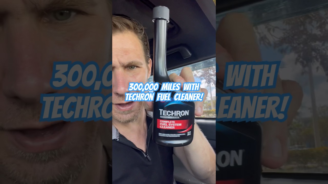 300,000 miles with tech, Ron fuel cleaner!!! #diy #car #fuel #maintenance @ToyotaMaintenance