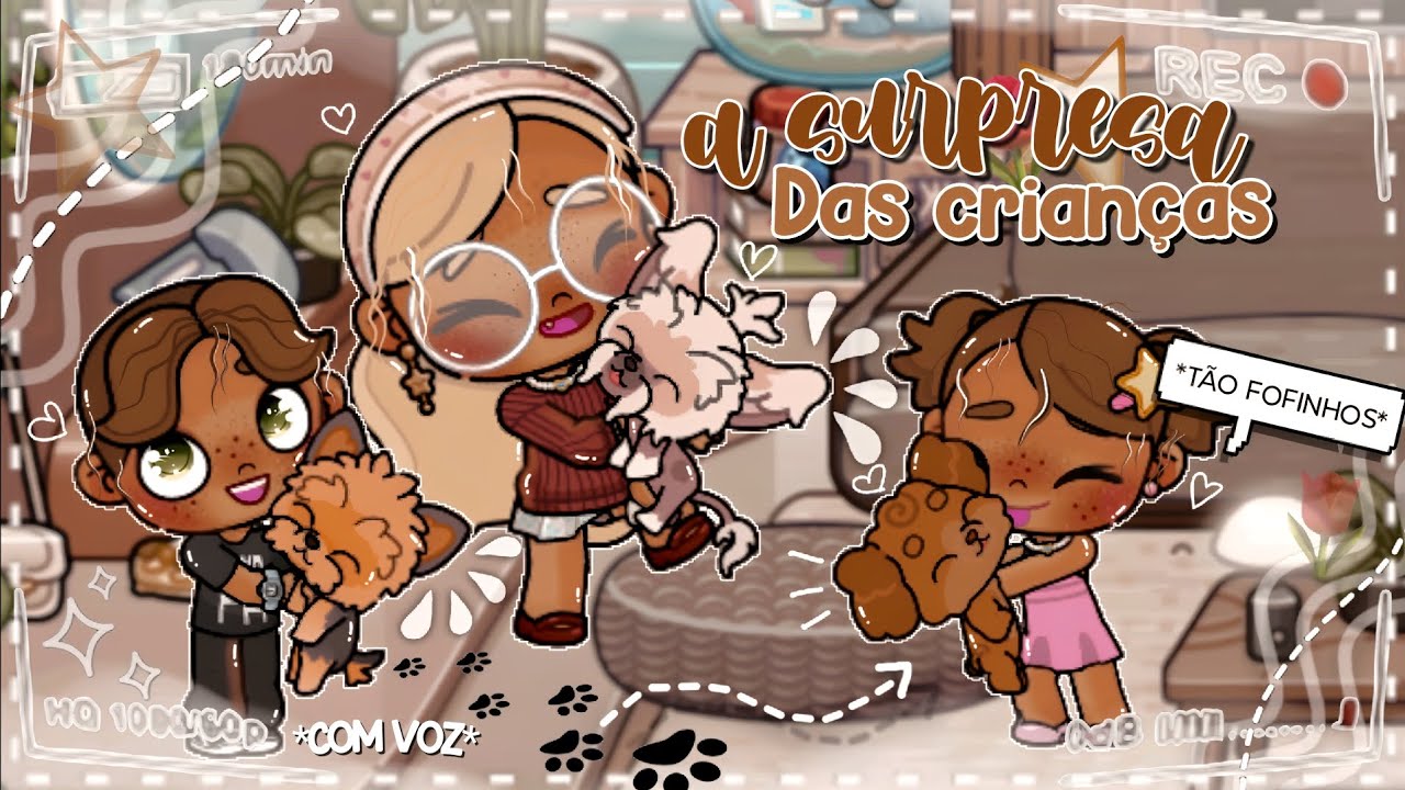 *AESTHETIC* A FAMÍLIA AUMENTOU!! 🐶🐾🤎 - *VOICED🎙* || AVATAR WORLD 🌏
