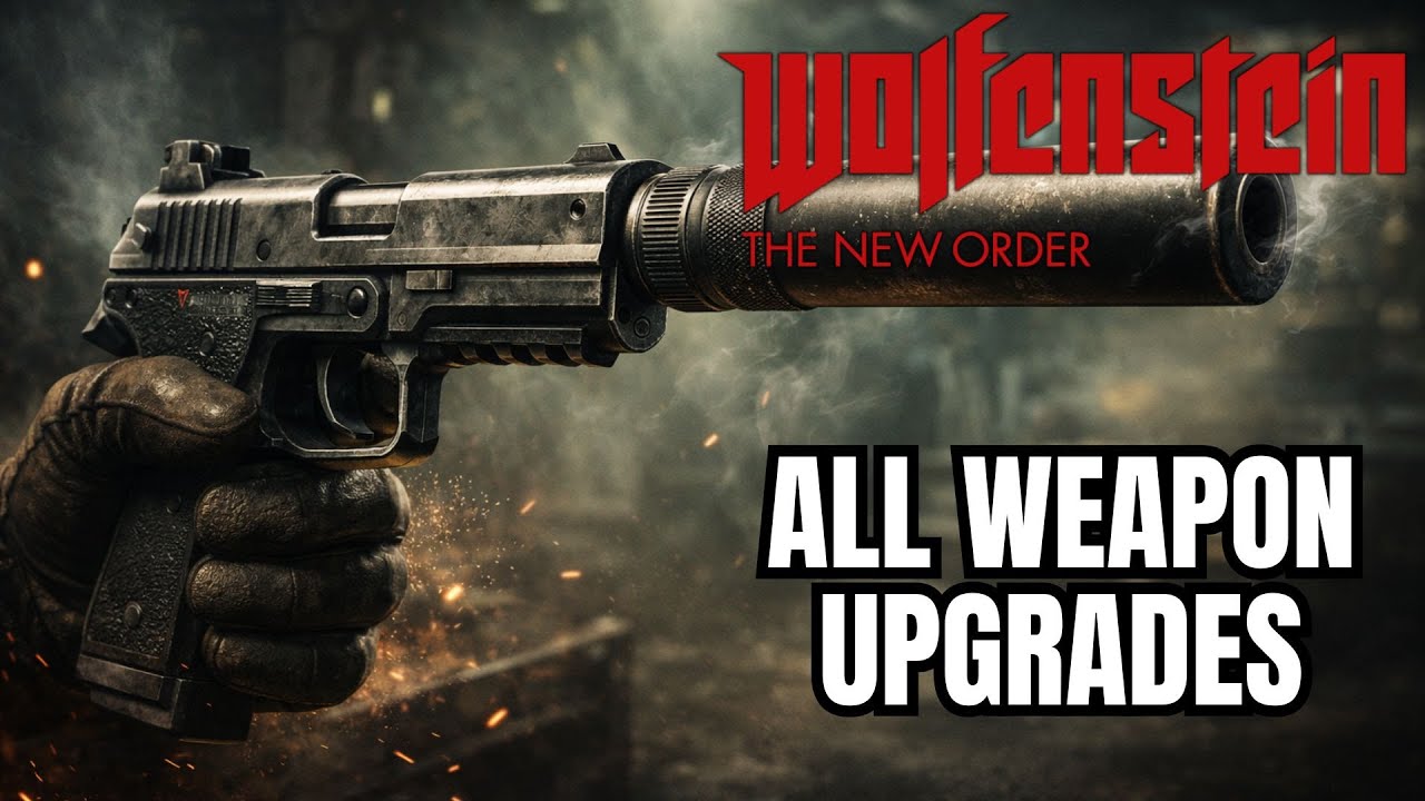 Wolfenstein The New Order - All Weapon Upgrades