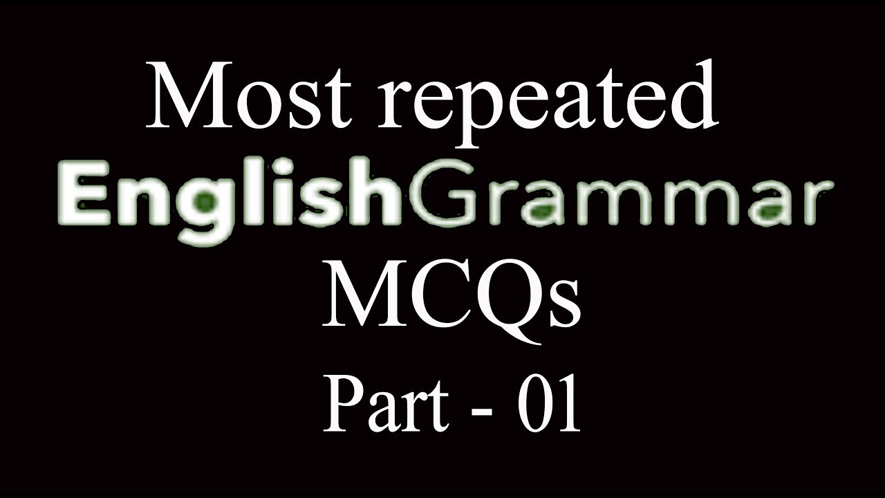 English Grammar | English Grammar in Urdu | English Grammar MCQs | Part - 01