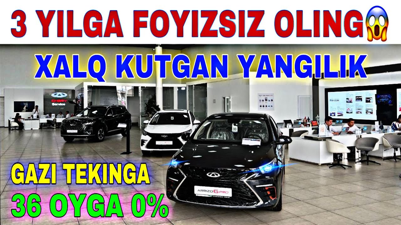 😱 25 MLN FOYDASIGA HARID QILING✅ CHERY AVTOSALONDA KATA YANGILIK. CHERY NARXLARI 2025 SAMARQAND
