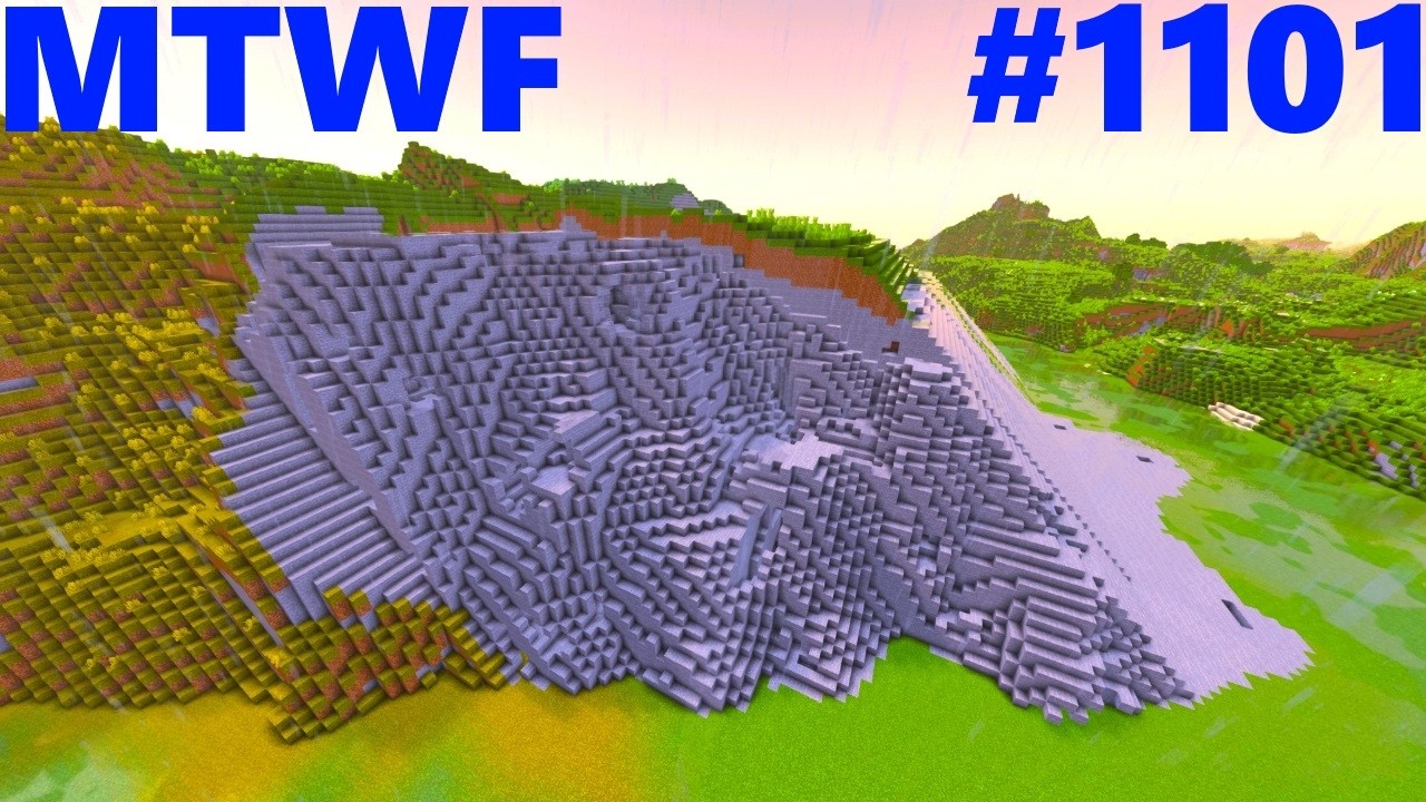 Minecraft - making the world flat 1101