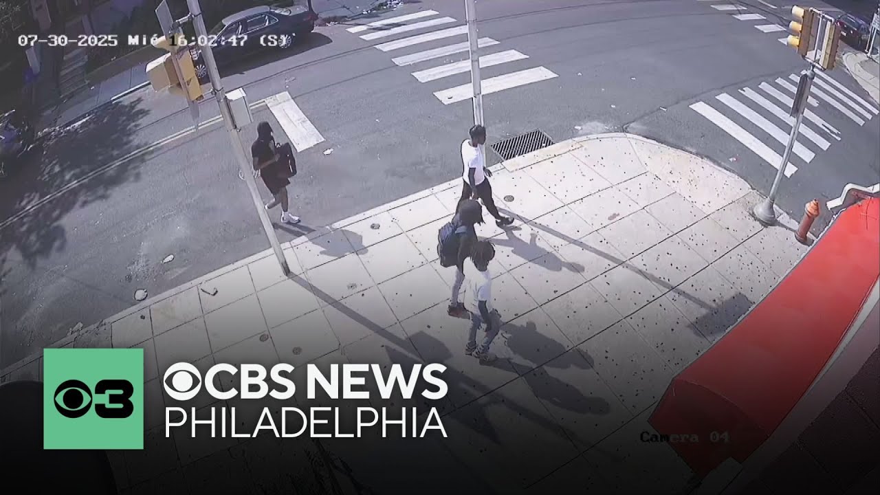 Surveillance video shows suspects in shooting that hurt 5 people at West Philly pool and rec center
