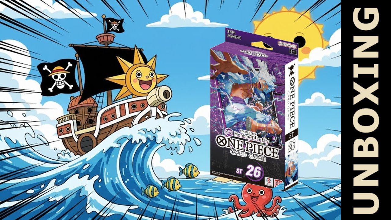 One Piece - Monkey. D. Luffy (Purple | Black) Starter Deck ST-26 - Unboxed - Braving a new TCG