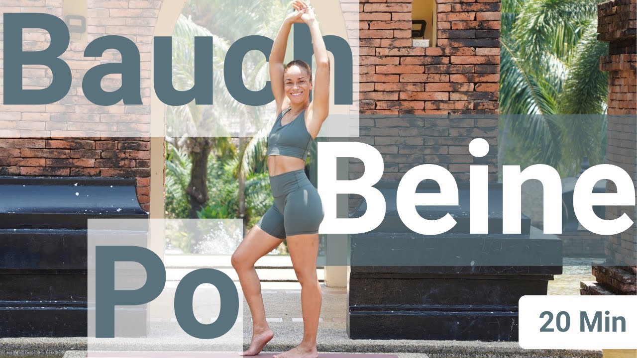 20 Minuten Bauch Beine Po Pilates Workout | Effektiv & ohne Equipment für zuhause