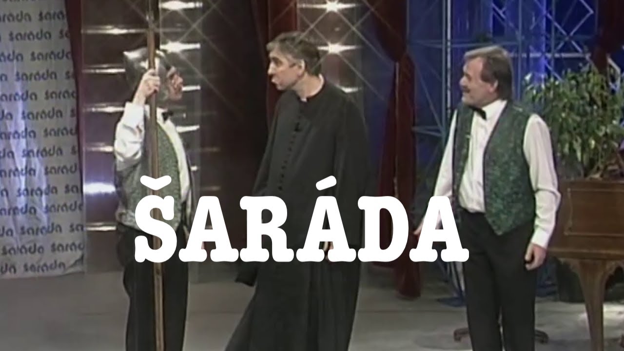 Šaráda ❖ J. Suchý, M. Donutil a skupina Žlutý pes. (1995)
