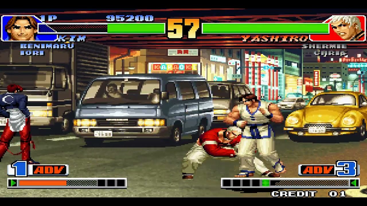 KOF ’98 Longplay | Kim Kaphwan Iori Yagami Benimaru Nikaido