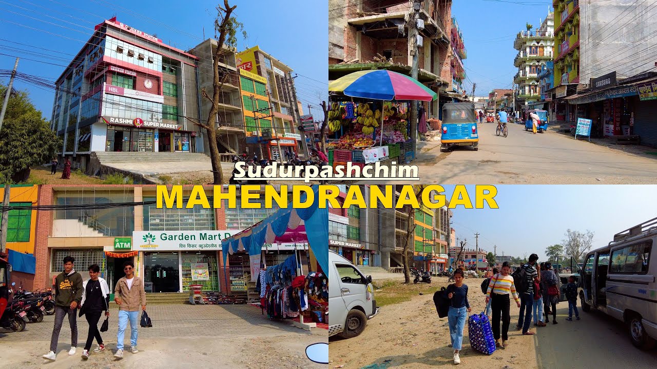 Mahendranagar City - KANCHANPUR [4K🇳🇵] - Virtual Walking Tour Sudurpashchim NEPAL