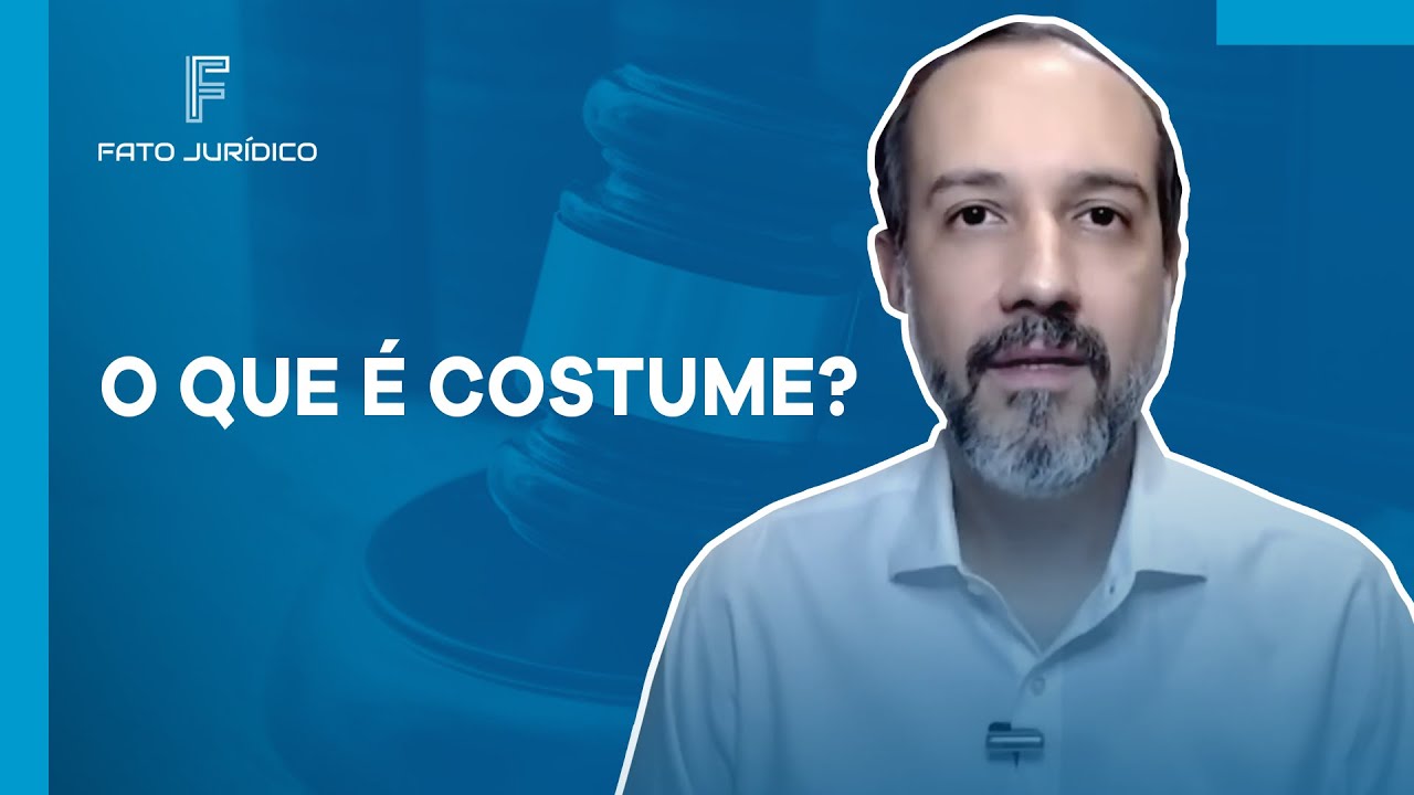 O que é costume?