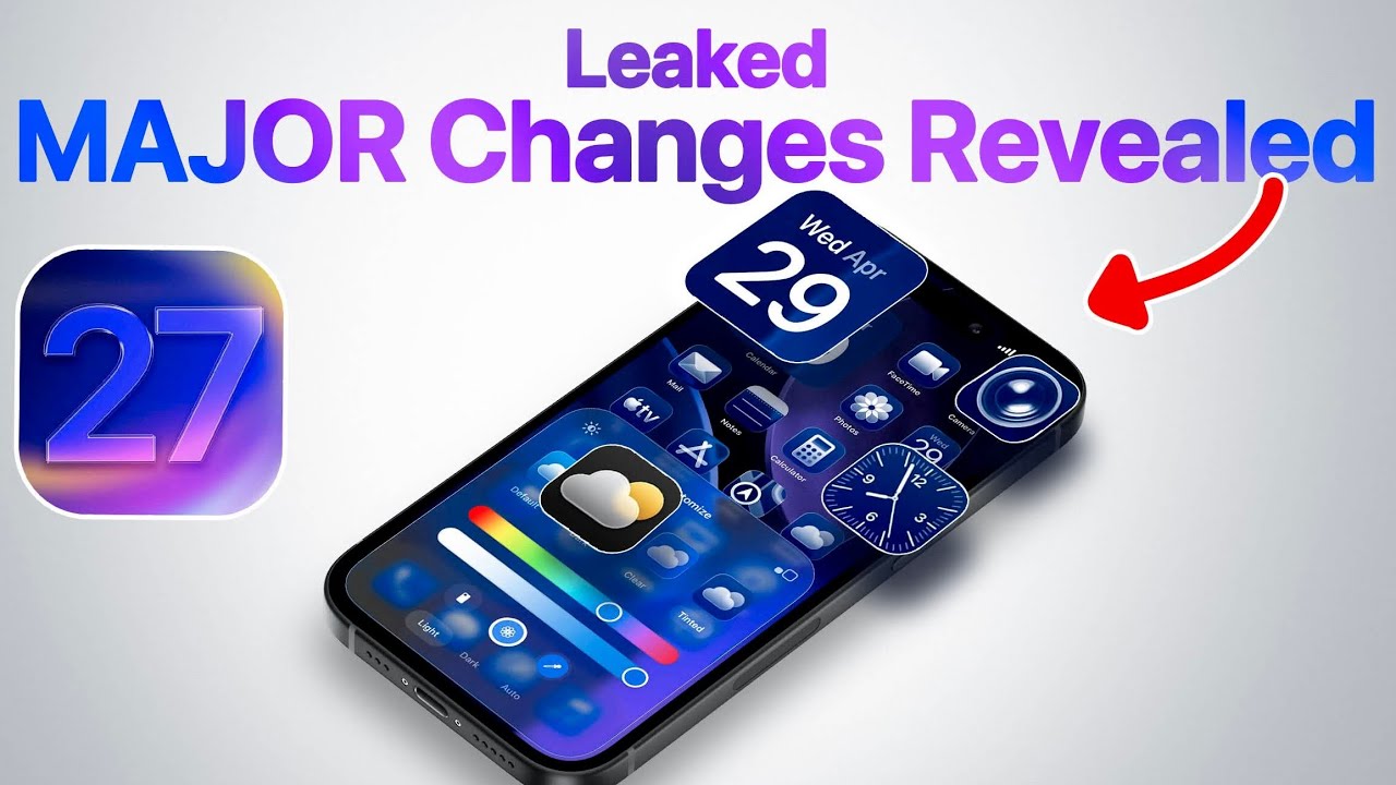 iOS 27 LEAKED - MAJOR Features Revealed!