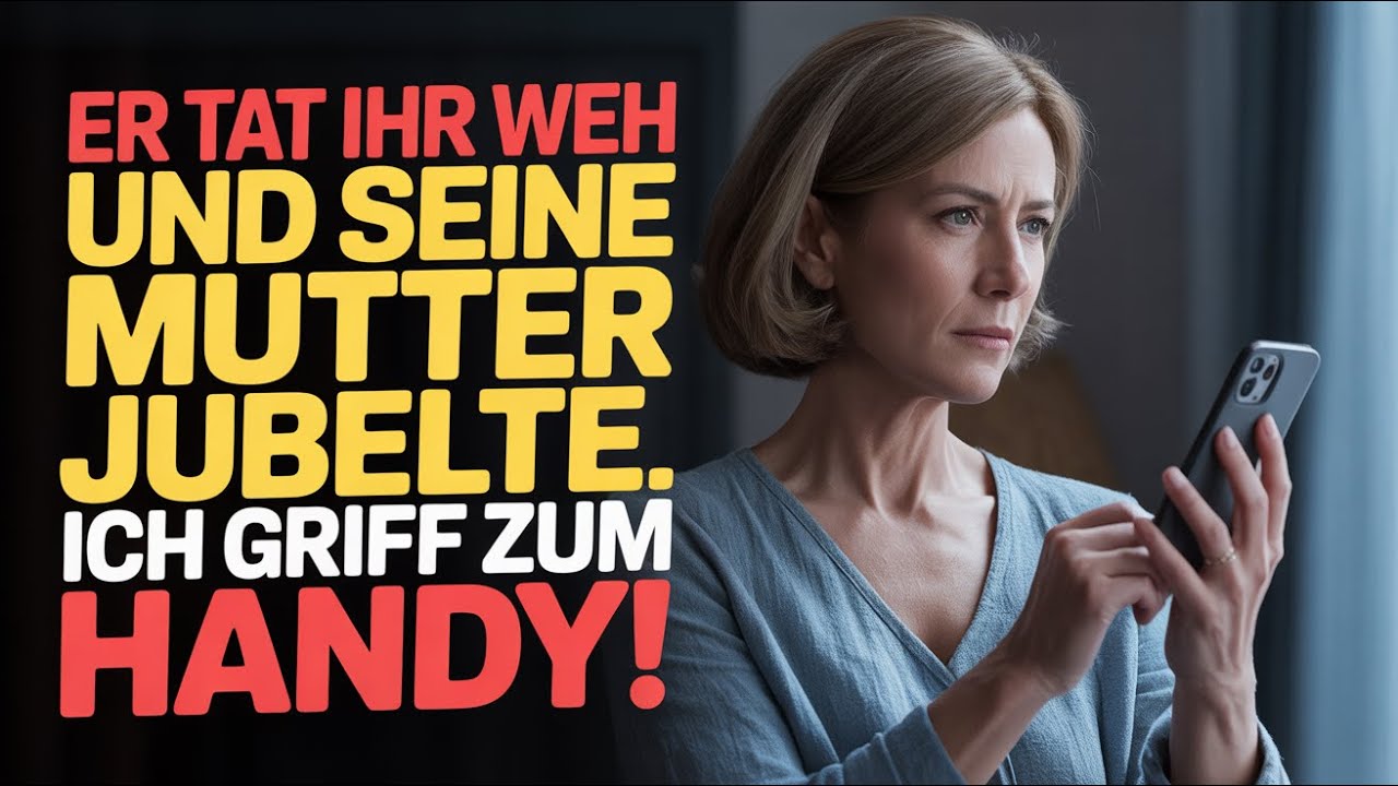 Mein Schwiegersohn schlug meine Tochter dreimal, seine Mutter klatschte... Ich habe dann einen Anr